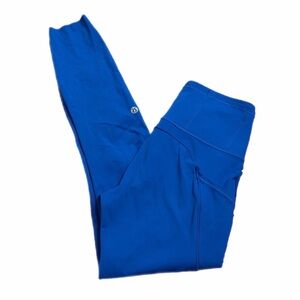 Lululemon Fast and Free High-Rise Tight 25" (Blazer Blue Tone) Size 4